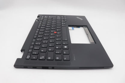 Lenovo ThinkPad X13 Gen 4 Keyboard Palmrest Top Cover Black Backlit 5M11L64225