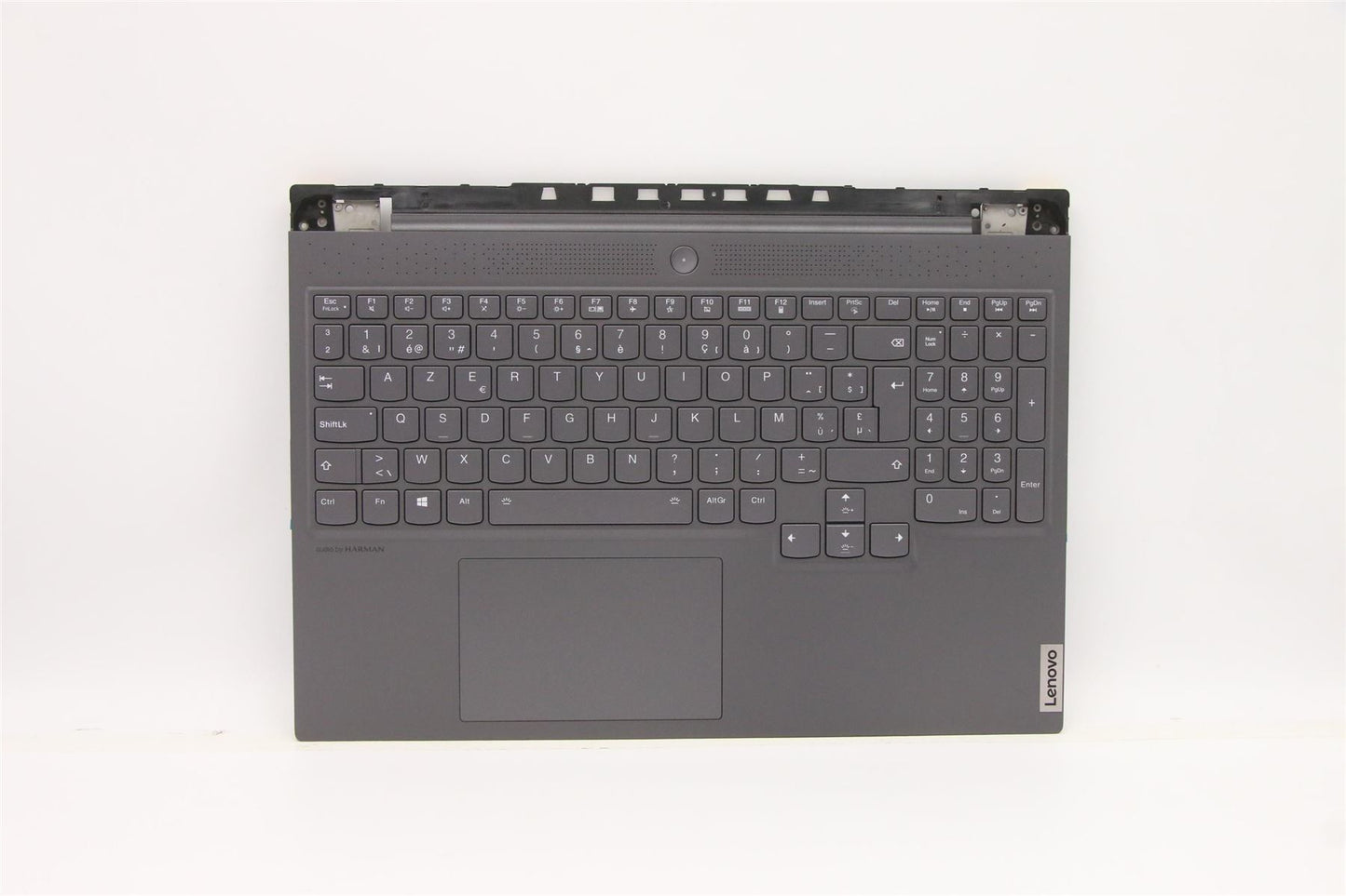 Lenovo 7 16ACHg6 Palmrest Cover Touchpad Keyboard Belgian Storm Grey 5CB1C17305
