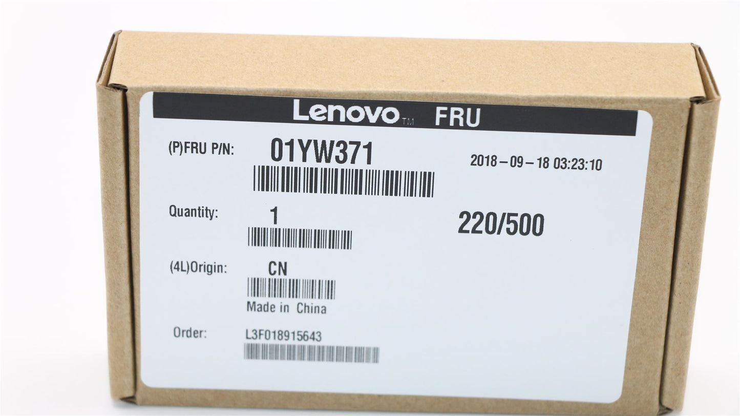 Lenovo Fru, 105mm 4com Card power cable (1*4pin 2.5pitch to 2*7pin black, 1.0pitch) 01YW371