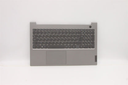 Lenovo ThinkBook 15 G3 ACL Keyboard Palmrest Top Cover UK Grey 5CB1C87519