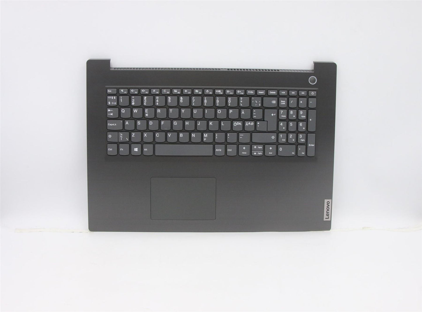 Lenovo V17-IIL Keyboard Palmrest Top Cover Nordic Grey 5CB0Z48330