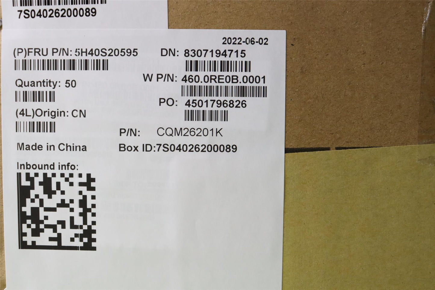 Lenovo Thermal module W 82RA FCN 5H40S20595