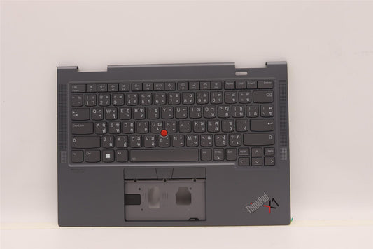 Lenovo Yoga X1 6th Keyboard Palmrest Top Cover Thai Grey 5M11C41017