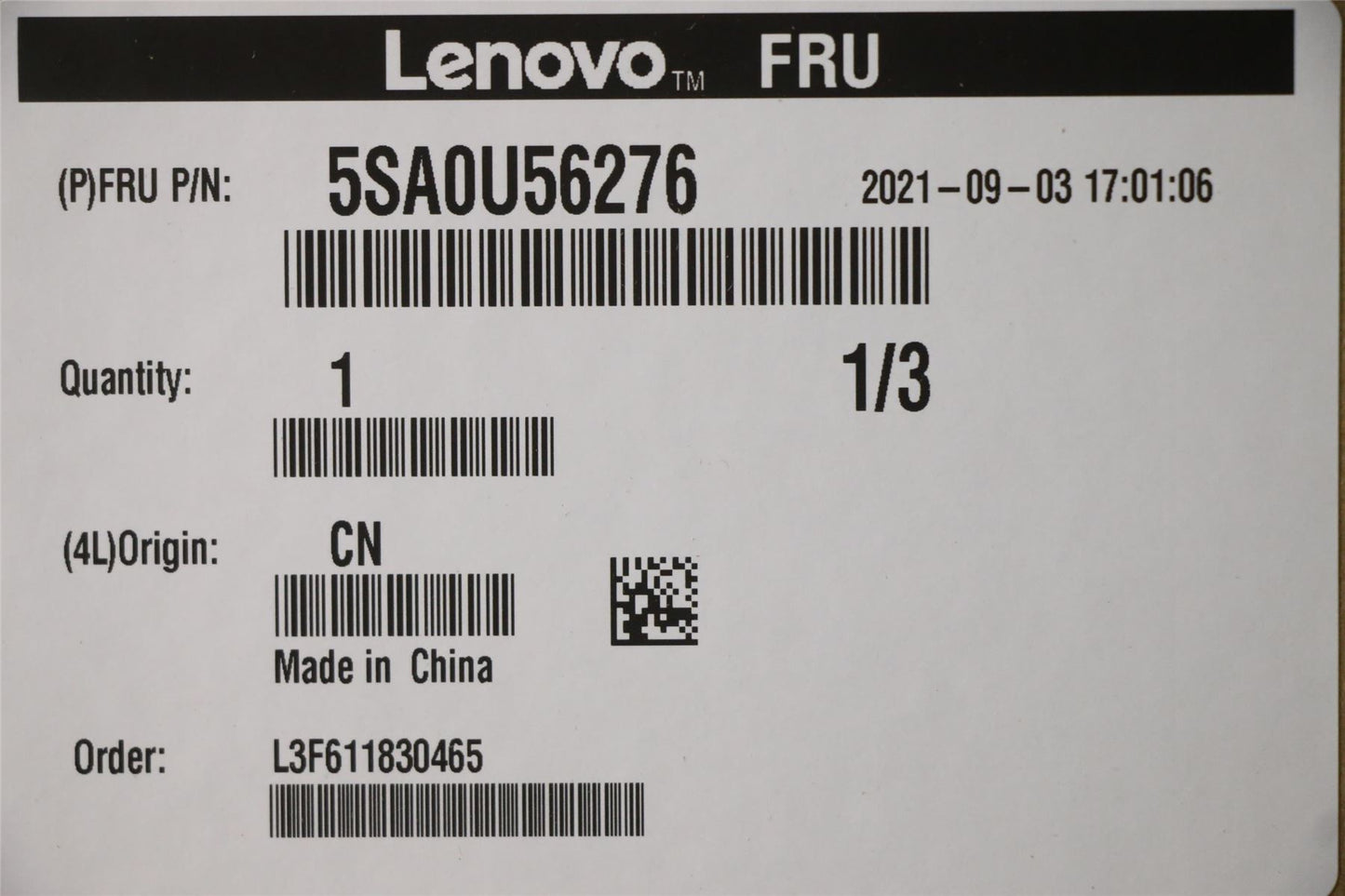 Lenovo ThinkCentre M70q Gen 2 CPU Processor 5SA0U56276