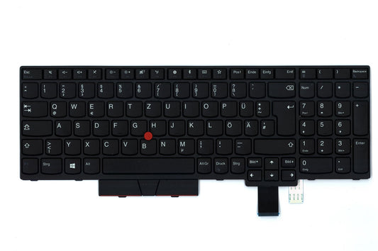 Lenovo ThinkPad T580 P52s Keyboard German Black 01HX151