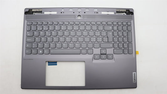 Lenovo Legion S7 16IRH8 Palmrest Cover Keyboard Swiss Black Backlit 5CB1L67982