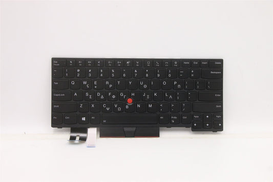 Lenovo ThinkPad T14 Gen 1 T14 Gen 2 Keyboard Greek Black Backlit 5N20X68857