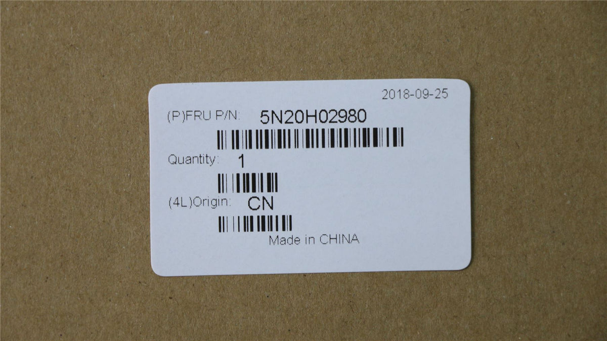 Lenovo US-T5G1B-CCY-BlackKey-BLKBD US English Keyboard 5N20H02980