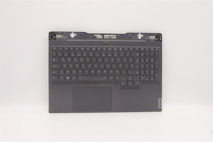 Lenovo S7 15ACH6 Palmrest Cover Touchpad Keyboard Turkish Grey 5CB1C94084