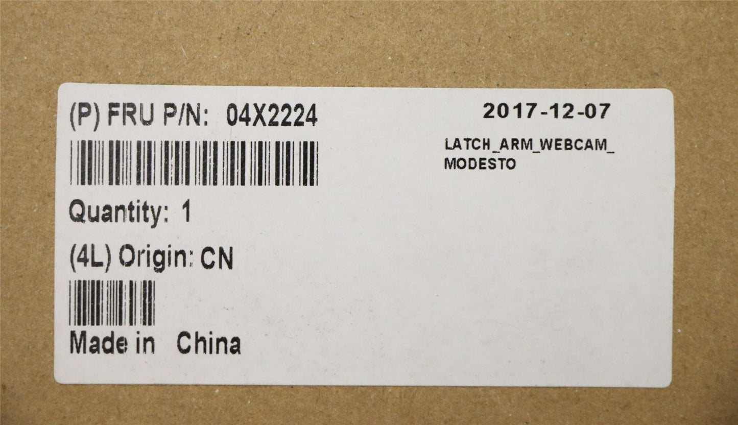 Lenovo 04X2224 Mechanical LATCH,ARM_WEBCAM,Mod