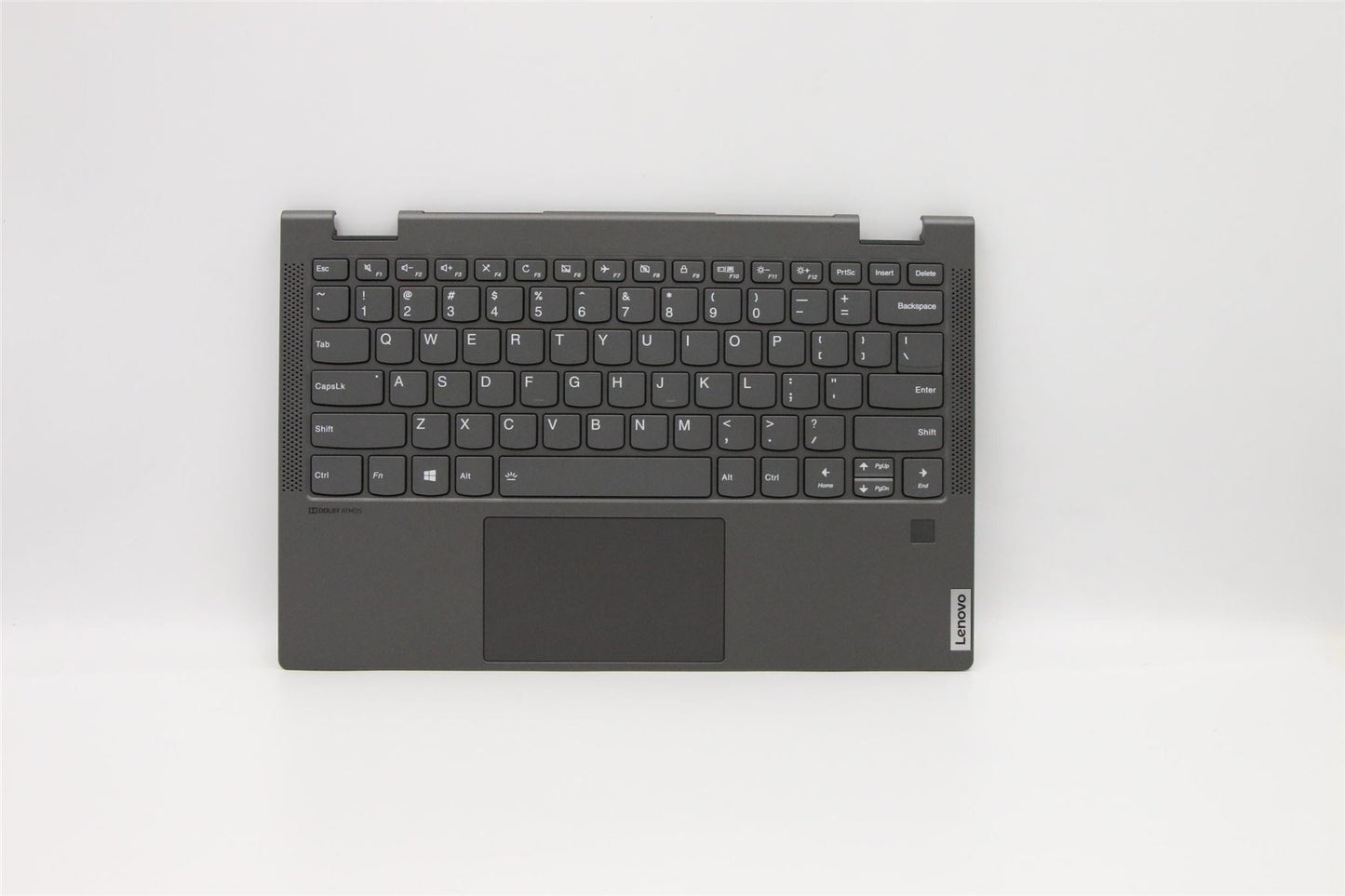 Lenovo Yoga C640-13IML Keyboard Palmrest Top Cover US Black 5CB0W43756