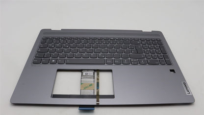 Lenovo IdeaPad 5 16ABR8 Palmrest Cover Keyboard German Grey 5CB1K60155