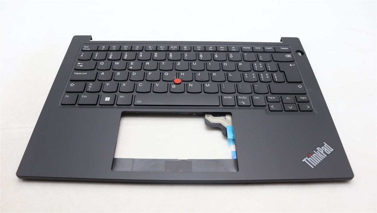 Lenovo ThinkPad E14 Gen 5 s Keyboard Palmrest Top Cover Switzerland 5M11L60906