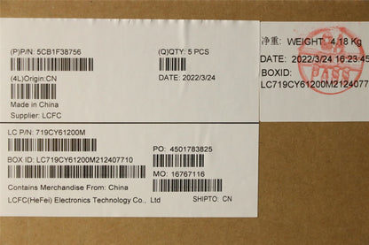 Lenovo 5 15IAH7H Palmrest Cover Touchpad Keyboard French Storm Grey 5CB1F38756