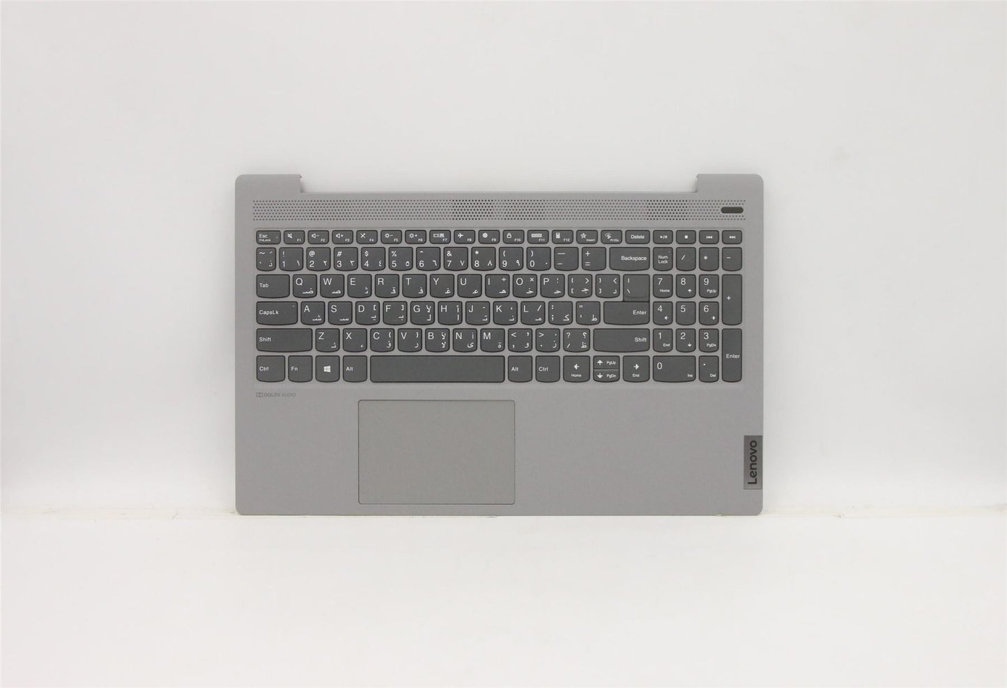 Lenovo IdeaPad 5-15ITL05 Palmrest Cover Touchpad Keyboard Arabic Grey 5CB0X56296