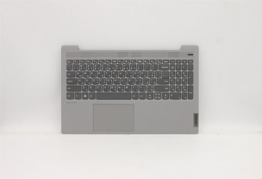 Lenovo IdeaPad 5-15ITL05 Palmrest Cover Touchpad Keyboard Arabic Grey 5CB0X56296