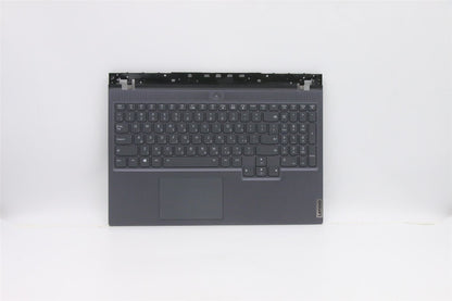 Lenovo 7 15IMHg05 Palmrest Cover Touchpad Keyboard Hebrew Grey 5CB0Z20999