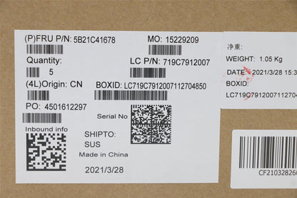Lenovo 5B21C41678 MB WIN I51135G7_UMA_8G_RPMC
