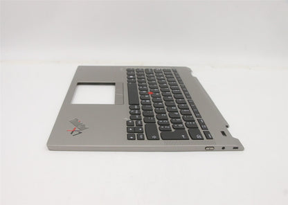 Lenovo ThinkPad X1 Keyboard Palmrest Top Cover Slovenian Titanium 5M11B59899