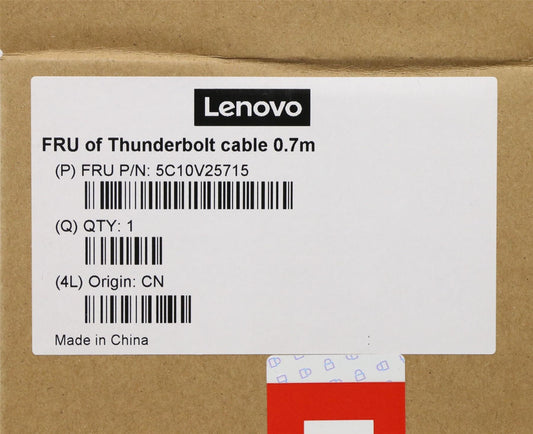Lenovo FRU of TBT MS dock cable 5C10V25715