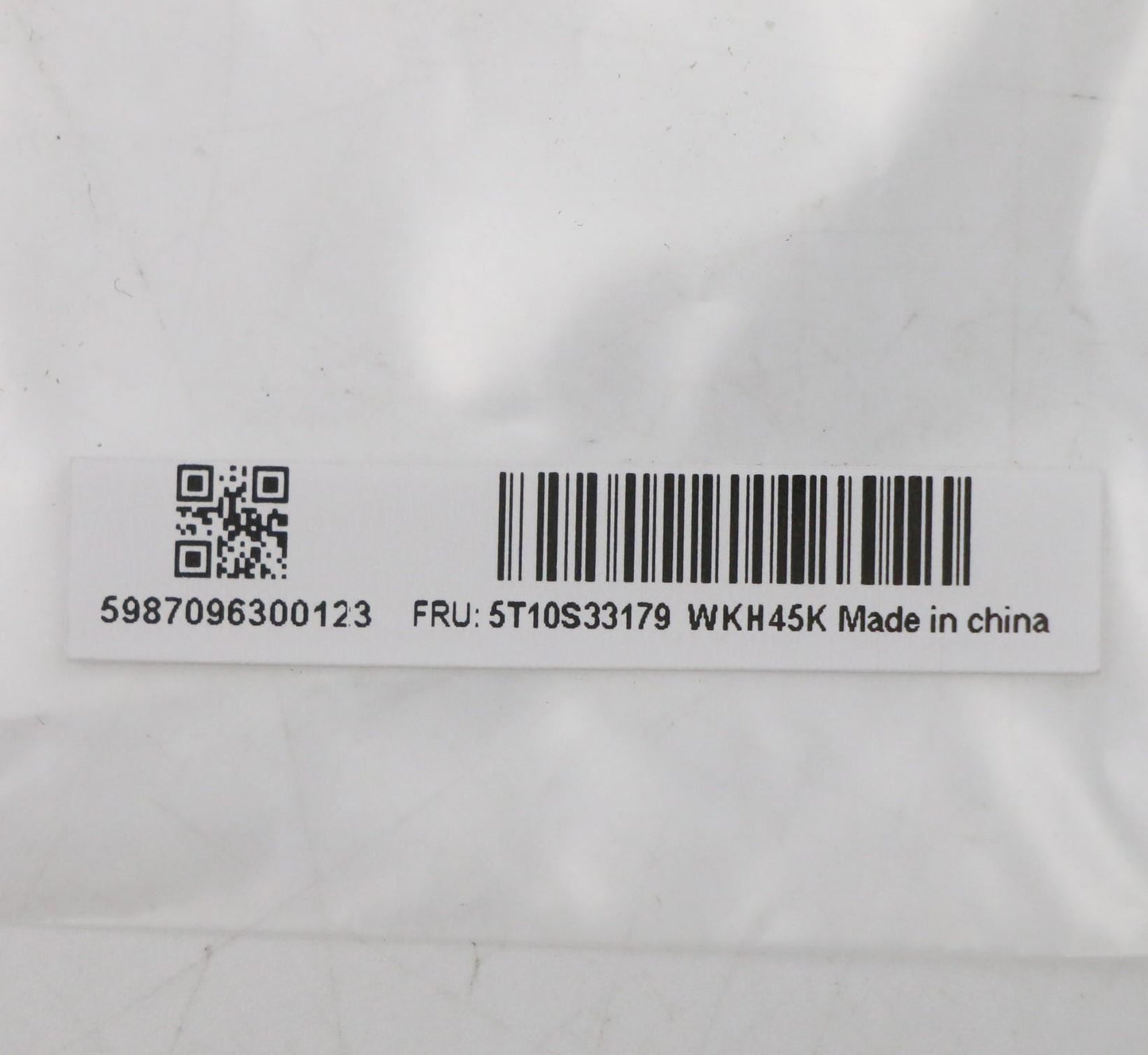 Lenovo 5T10S33179 TAPE Removable Tape C 20WE R&L