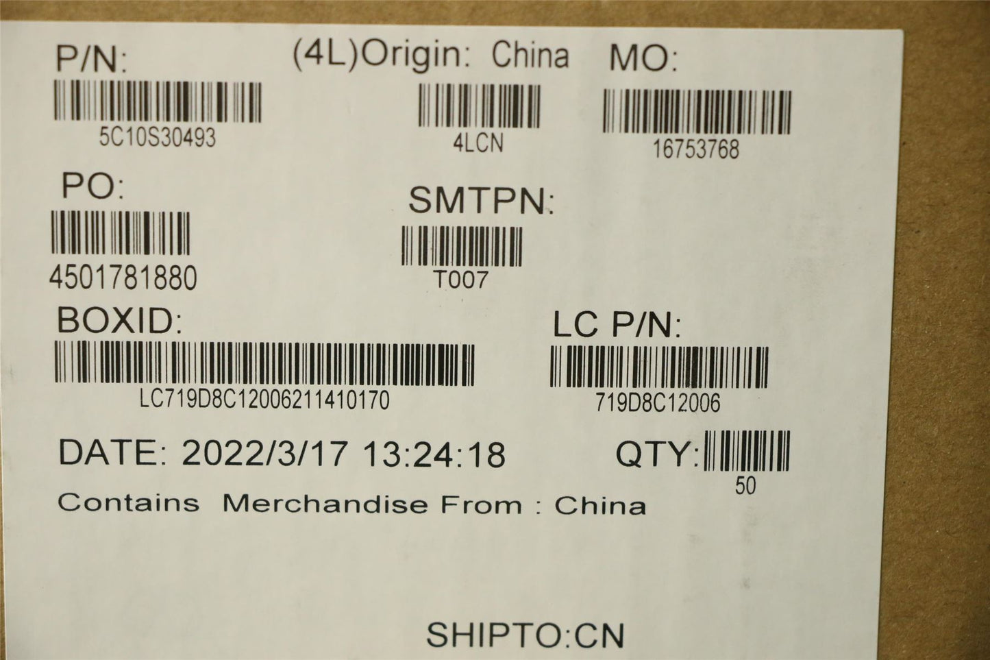 Lenovo Yoga 7 16IAP7 7 16IAH7 Power Button Board Cable 5C10S30493