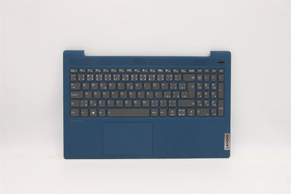 Lenovo IdeaPad 5-15IIL05 5-15ARE05 Tastatur Handauflage Tschechisch Blau 5CB0X56208