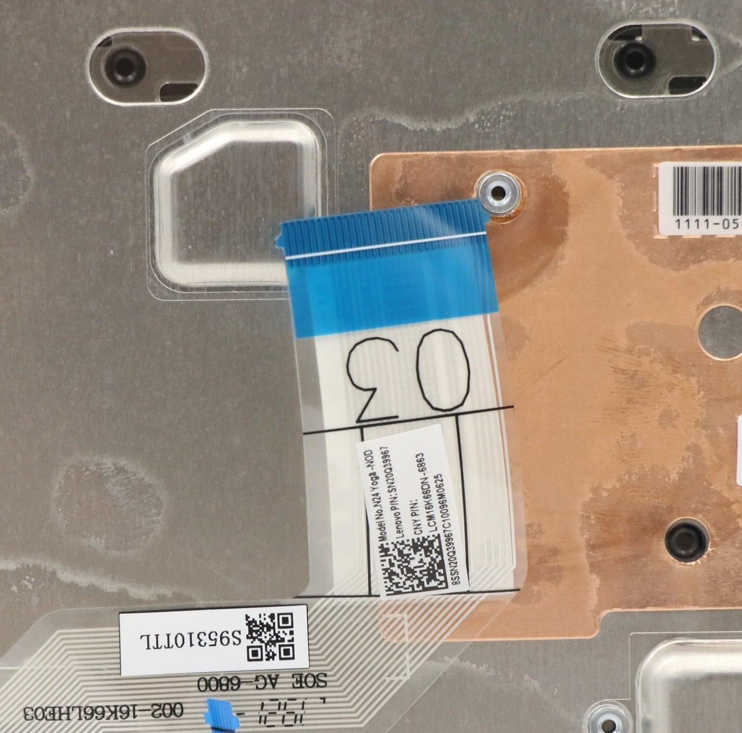 Lenovo UpperCaseASM ND B 81MB GLKR 5CB0Y57968