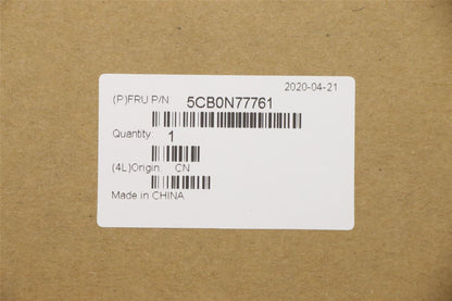 Lenovo Upper Case C80Y9MGRNFPNBLW/KBUSINT E 5CB0N77761