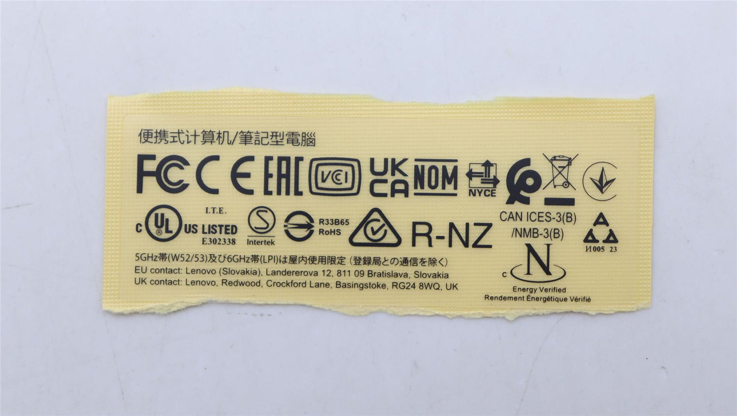 Lenovo LABEL FRU LABEL GEO KIT,K14 5L11H70994