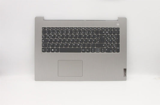 Lenovo IdeaPad 3-17ADA05 3-17ARE05 Keyboard Palmrest Top Cover German 5CB0X56848