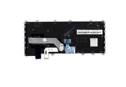 Genuine Lenovo ThinkPad Yoga 370 Keyboard US Silver Backlit 01EN427
