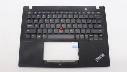 Lenovo ThinkPad X13 Gen 4 Keyboard Palmrest Top Cover US Black 5M11H88982