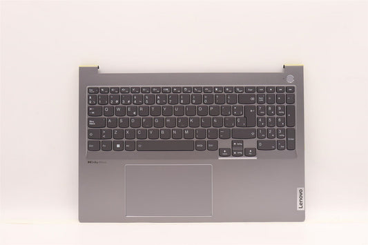 Lenovo ThinkBook 16 G4+ IAP Palmrest Cover Touchpad Keyboard Spanish 5CB1H68171