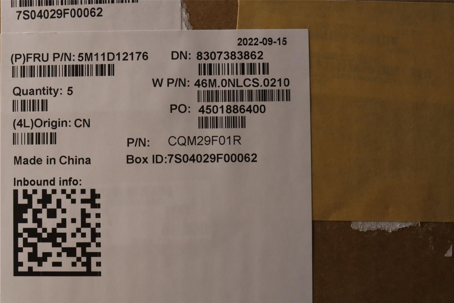 Lenovo WW C-Cvr+HBW KB ASM,CHY 5M11D12175