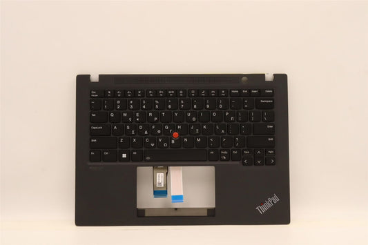 Lenovo ThinkPad T14s Gen 3 Keyboard Palmrest Top Cover Greek Black 5M11H27682