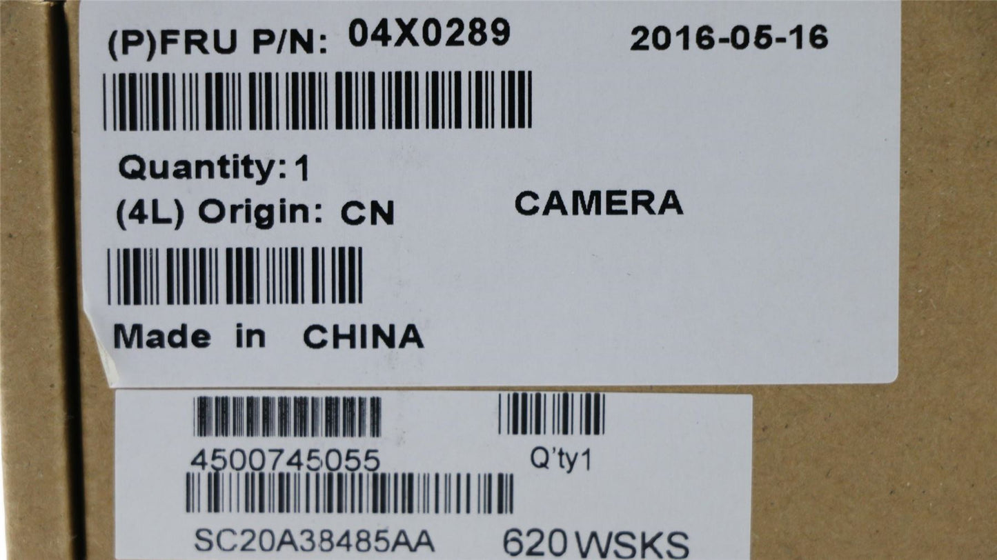 Lenovo Carbon X1 2nd Webcam Web Cam Camera Cam 04X0289