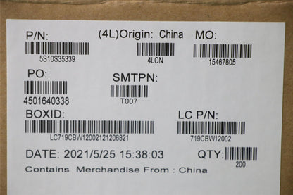 Lenovo 5S10S35339 SCREW Screw L 82M7M22D2LK7D0.5TNL