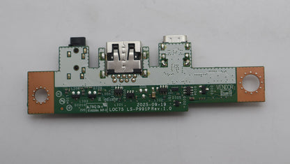 Lenovo CARDPOP AIO 3 IPH Side I/O Board 5C51T59038