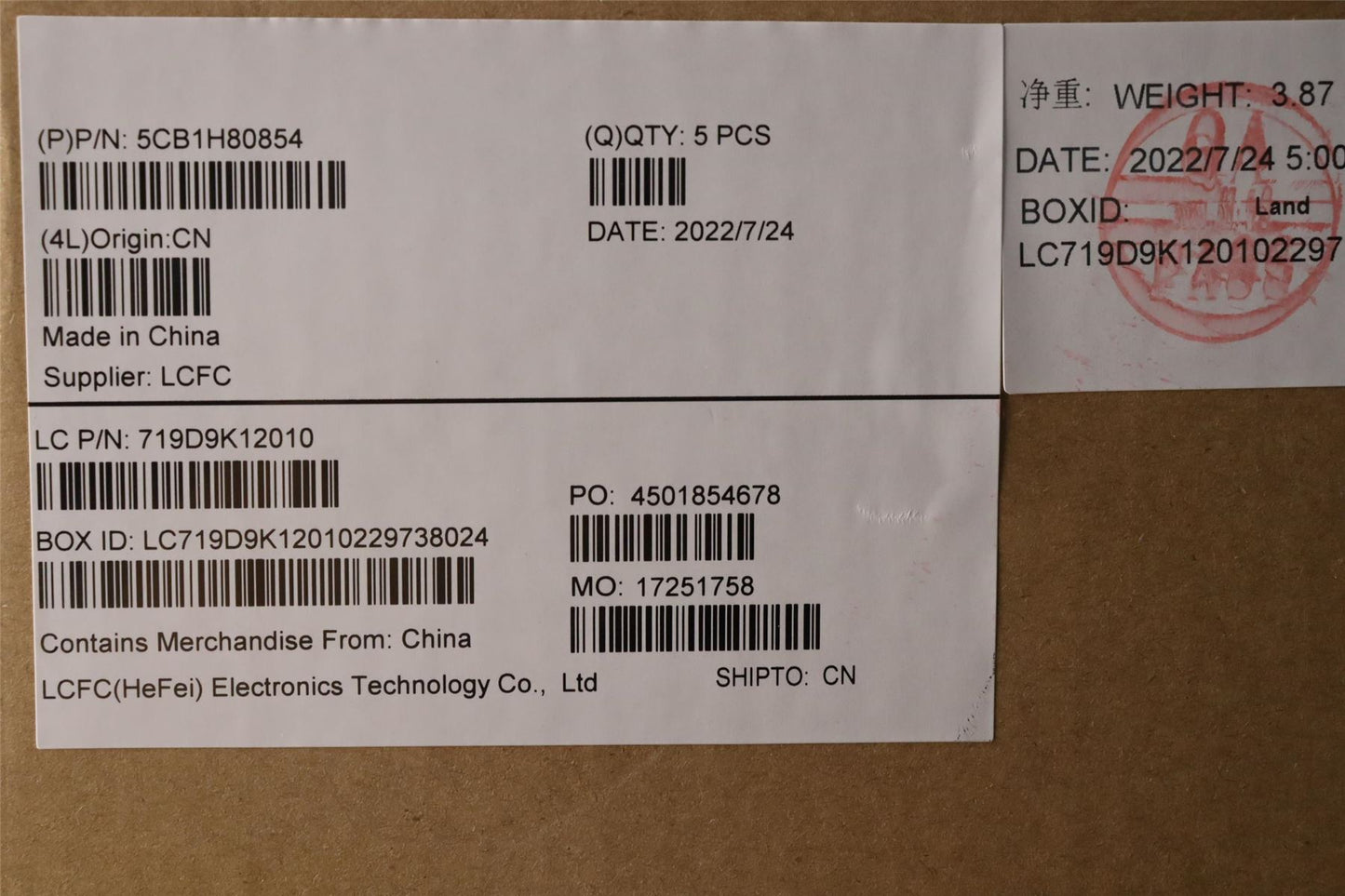 Lenovo Upper Case ASM_SPA L82RL NFP AG U 5CB1H80854