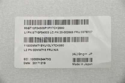 Lenovo TAPE FRU Tandberg LTO-6 2.5TB Tape 03T8707