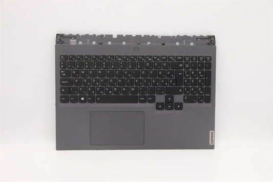 Lenovo 5 16ITH6H Palmrest Cover Touchpad Keyboard Hungarian Backlit 5CB1D05242
