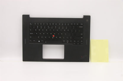 Lenovo Extreme P1 5 X1 5 Keyboard Palmrest Top Cover US Europe Black 5M11D12155