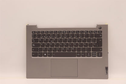Lenovo ThinkBook 14 G4 IAP Tastatur Handballenauflage Obere Abdeckung Spanisch Grau 5CB1J09080