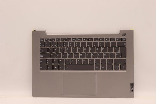 Lenovo ThinkBook 14 G4 IAP Tastatur Handballenauflage Obere Abdeckung Spanisch Grau 5CB1J09080