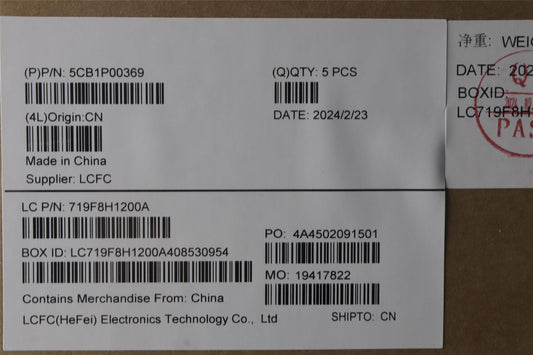 Lenovo Upper Case ASM_UKE L 83AC CB 5CB1P00369