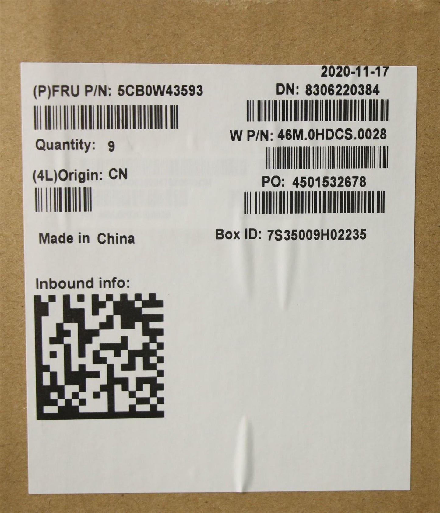 Lenovo IdeaPad C940 15IRH Keyboard Palmrest Top Cover Switzerland 5CB0W43593