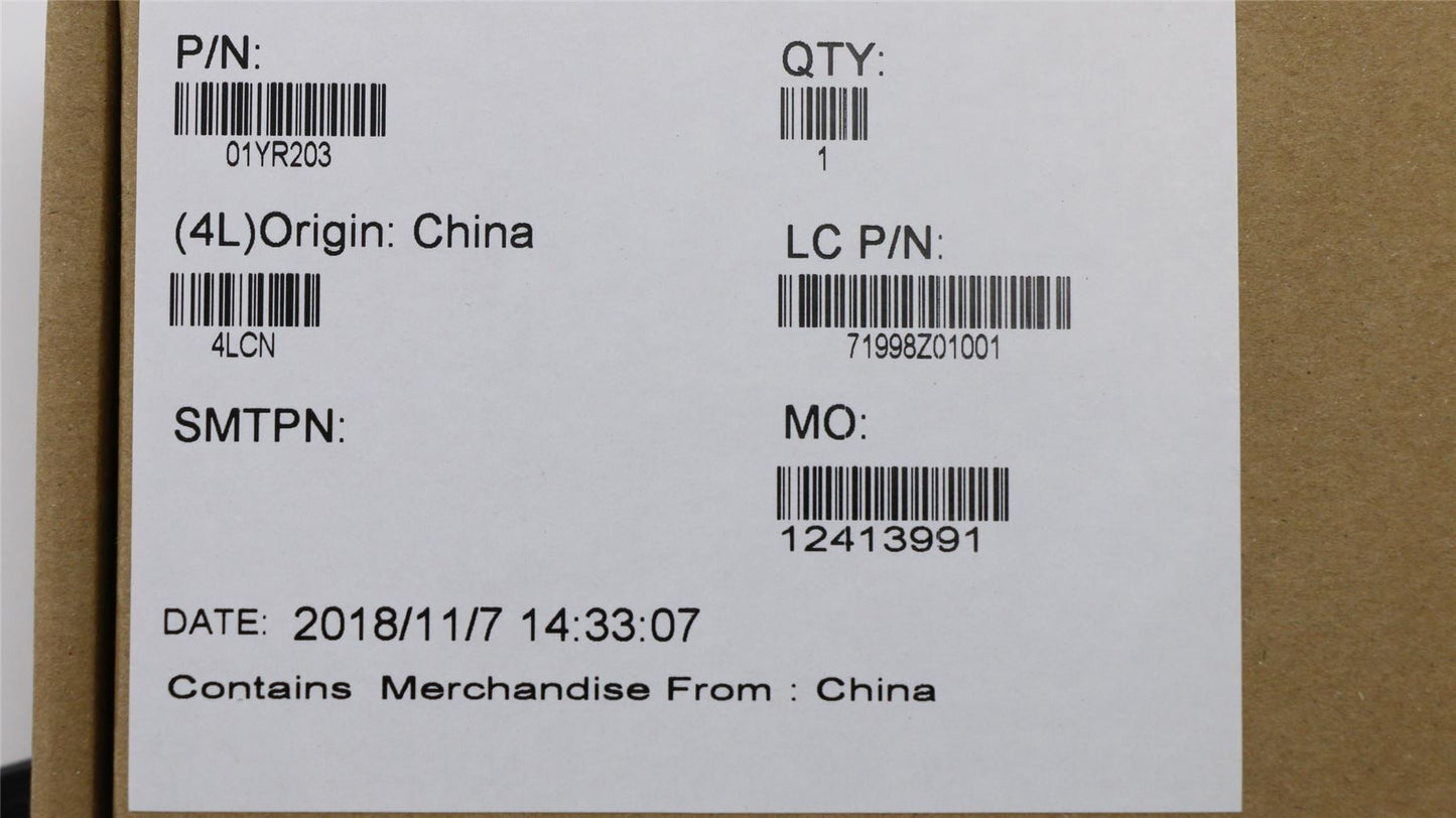 Lenovo Carbon X1 6th Fan Heatsink 01YR203