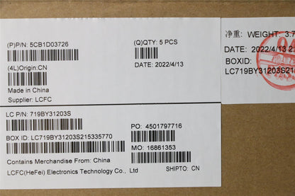 Lenovo Upper Case ASM_POR L81W1NFPREDLIPC 5CB1D03726