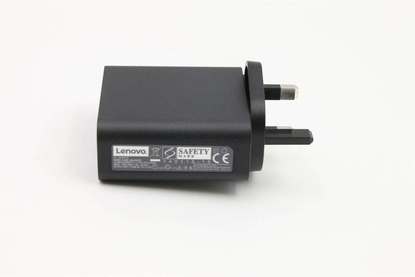 Lenovo Yoga 900-13ISK 900-13ISK2 AC-Ladegerät-Adapter, Leistung 65 W, 20 V, 01FR085